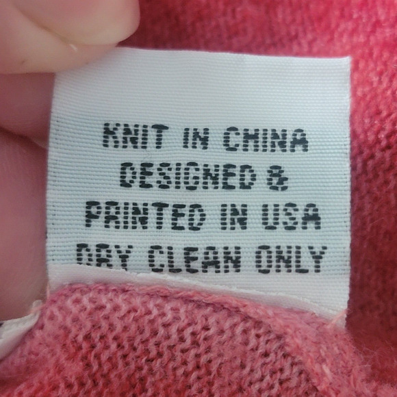 Marika Charles Women’s 4 Cashmere Blend Open Front Printed Cardigan - Picture 16 of 16